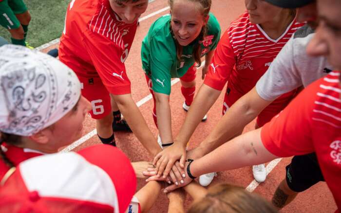 Womens Street Football Euro Bild